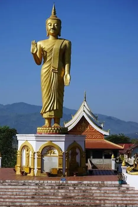 Framed Print : Golden Buddha, Phou That, That Ming Muang, Muang Xay, Oudomxay, Oudomxay Province, Udomxay Province, Laos Framed Print : Golden Buddha, Phou That, That Ming Muang, Muang Xay, Oudomxay, Oudomxay Province, Udomxay Province, Laos