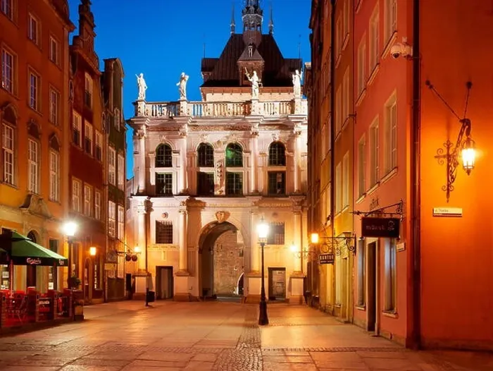 Framed Print : The Golden Gate on the Old Town in Gdansk, Poland Framed Print : The Golden Gate on the Old Town in Gdansk, Poland