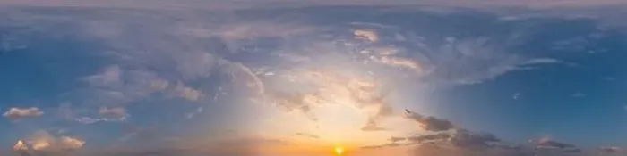 Framed Print : Golden glowing sunset sky panorama with Cirrus clouds Framed Print : Golden glowing sunset sky panorama with Cirrus clouds