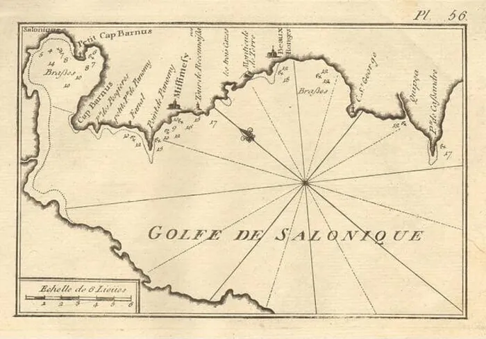 Framed Print : Golfe de Salonique. Thermaic Gulf of Salonika. Thessaloniki Greece ROUX 1804 map Framed Print : Golfe de Salonique. Thermaic Gulf of Salonika. Thessaloniki Greece ROUX 1804 map
