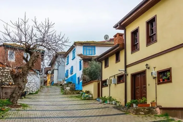 Framed Print : GOLYAZI, BURSA, TURKEY. Golyazi is a town founded on a peninsula on Lake Uluabat Framed Print : GOLYAZI, BURSA, TURKEY. Golyazi is a town founded on a peninsula on Lake Uluabat