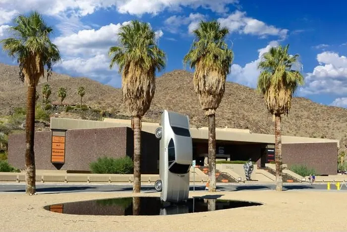 Framed Print : Gonzalo Lebrija History of Suspended Time outside the Palm Springs Museum of Art, CA Framed Print : Gonzalo Lebrija History of Suspended Time outside the Palm Springs Museum of Art, CA
