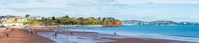 Framed Print : Goodrington Beach and Goodrington Promenade, Paignton, Devon, England, Europe Framed Print : Goodrington Beach and Goodrington Promenade, Paignton, Devon, England, Europe