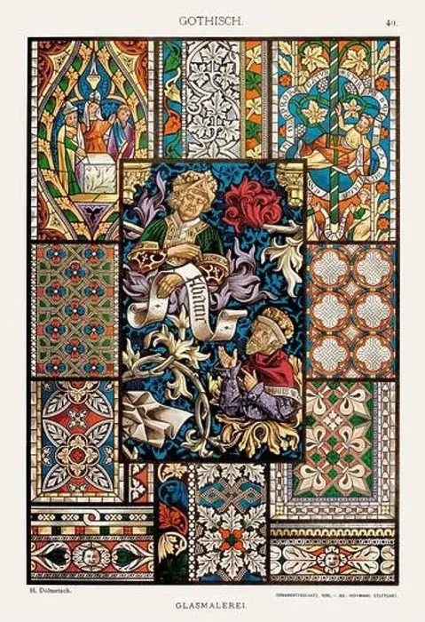 Framed Print : Gothic Ornamentation Framed Print : Gothic Ornamentation