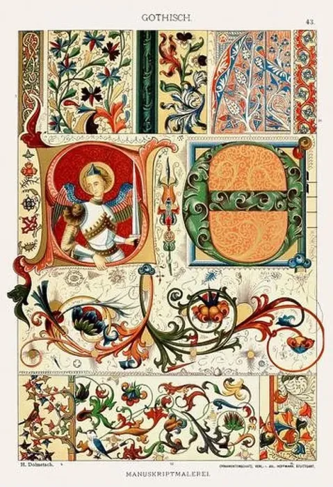Framed Print : Gothic Ornamentation Framed Print : Gothic Ornamentation