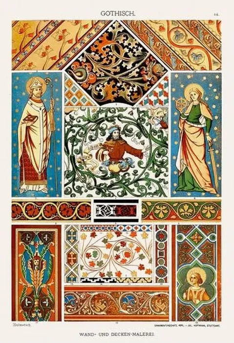 Framed Print : Gothic Ornamentation Framed Print : Gothic Ornamentation