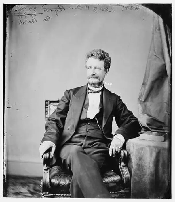 Framed Print : Governor Bard, between 1860 and 1875. [Politician, newspaper editor: Governor of Idaho Territory]