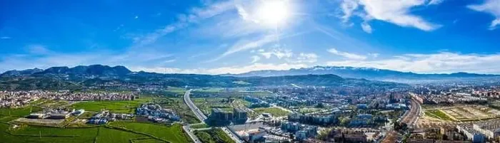 Framed Print : Granada city-Alhambra. Panoramic aerial drone view. Spain Andalusia Framed Print : Granada city-Alhambra. Panoramic aerial drone view. Spain Andalusia