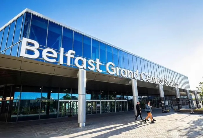Framed Print : Grand Central Station, Belfast