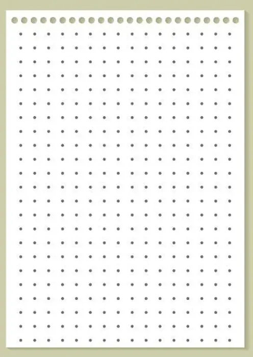 Framed Print : Graph paper. Printable dotted grid paper on white background Framed Print : Graph paper. Printable dotted grid paper on white background