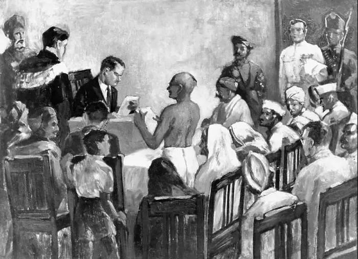 Framed Print : The Great Trial of 1922 of Mahatma Gandhi, India, 18 March 1922, old vintage 1900s picture Framed Print : The Great Trial of 1922 of Mahatma Gandhi, India, 18 March 1922, old vintage 1900s picture