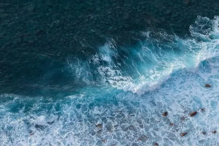 Framed Print : Great waves illuminated by the sun during sunset. Great waves that are perfect for surfing