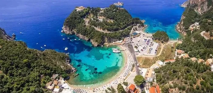 Framed Print : Greece. Corfu island best beaches. Stunning Paleokastritsa bay with turquoise sea. Aerial drone view Framed Print : Greece. Corfu island best beaches. Stunning Paleokastritsa bay with turquoise sea. Aerial drone view