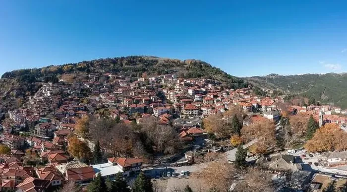 Framed Print : Greece. Metsovo village, Epirus Framed Print : Greece. Metsovo village, Epirus