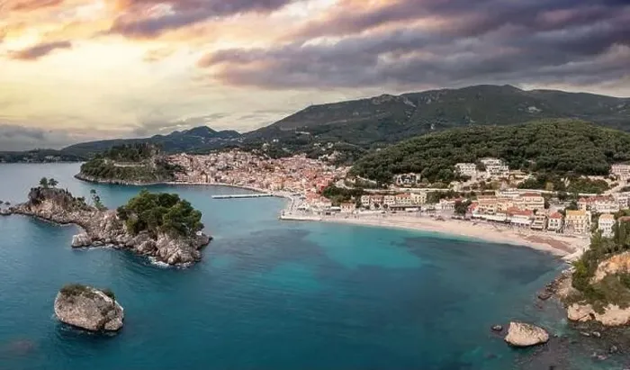 Framed Print : Greece Parga, destination Epirus Framed Print : Greece Parga, destination Epirus
