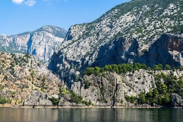 Framed Print : GREEN CANYON, Mountains in Alanya, Turkey