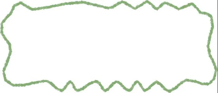 Framed Print : Green Chalk Squiggle Rectangle Outline Frame Framed Print : Green Chalk Squiggle Rectangle Outline Frame