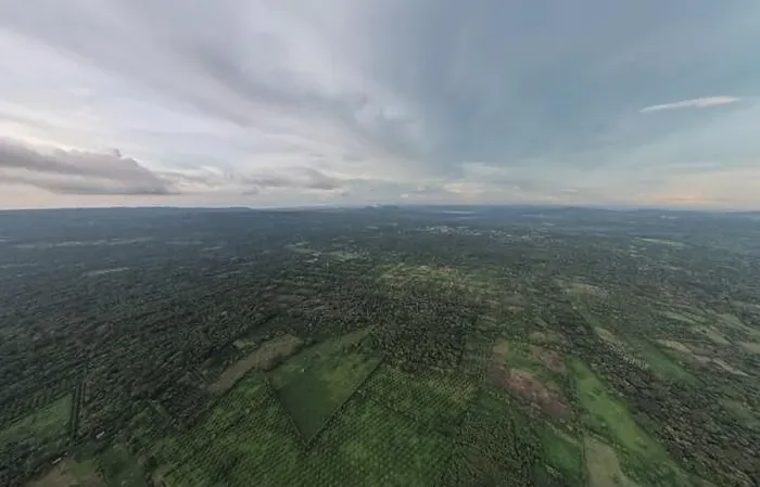 Framed Print : Green panorama landscape of Nicaragua aerial drone view Framed Print : Green panorama landscape of Nicaragua aerial drone view