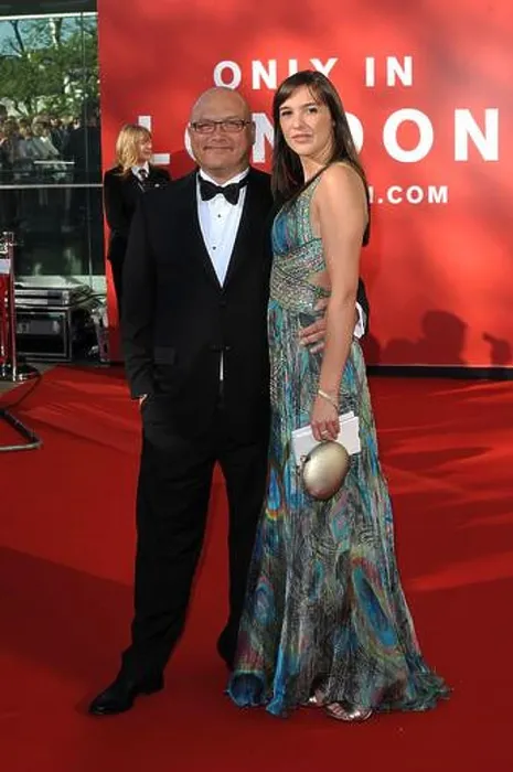 Framed Print : Gregg Wallace and Heidi Brown arriving for the British Academy Television Awards at the Royal Festival Hall in central