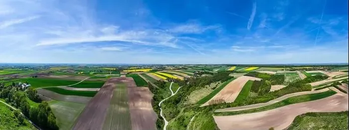 Framed Print : Grodzisko Stradow medieval settlement and curvy countryside road in Ponidzie region of Poland. Drone view Framed Print : Grodzisko Stradow medieval settlement and curvy countryside road in Ponidzie region of Poland. Drone view