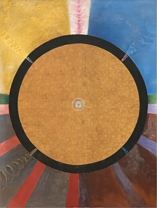 Framed Print : Group X, No. 3, Altarpiece. Found in the Collection of Courtesy of Stiftelsen Hilma af Klints Verk Framed Print : Group X, No. 3, Altarpiece. Found in the Collection of Courtesy of Stiftelsen Hilma af Klints Verk