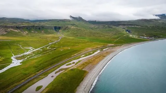 Framed Print : Grundarfjordur, Iceland, Drone Footage Framed Print : Grundarfjordur, Iceland, Drone Footage