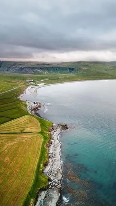 Framed Print : Grundarfjordur, Iceland, Drone Footage Framed Print : Grundarfjordur, Iceland, Drone Footage
