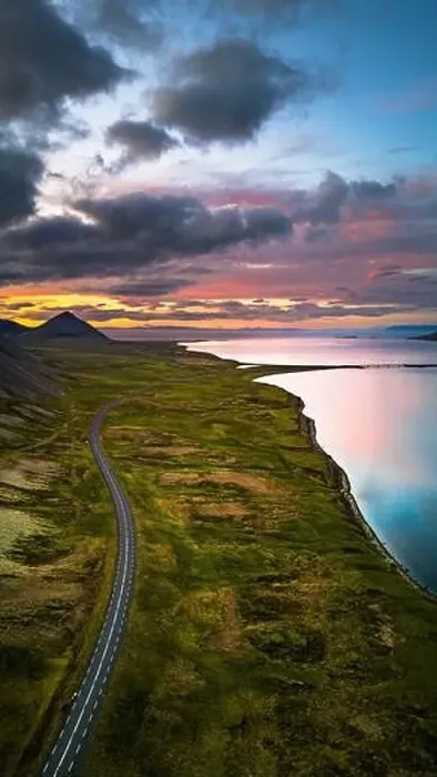 Framed Print : Grundarfjordur, Iceland, Drone Footage Framed Print : Grundarfjordur, Iceland, Drone Footage