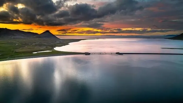 Framed Print : Grundarfjordur, Iceland, Drone Footage Framed Print : Grundarfjordur, Iceland, Drone Footage