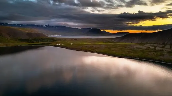 Framed Print : Grundarfjordur, Iceland, Drone Footage Framed Print : Grundarfjordur, Iceland, Drone Footage