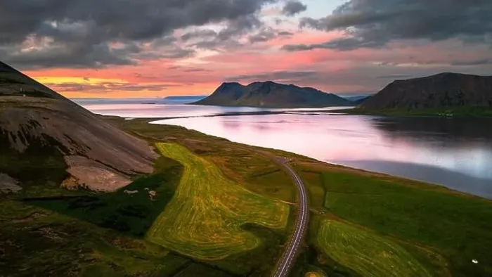 Framed Print : Grundarfjordur, Iceland, Drone Footage Framed Print : Grundarfjordur, Iceland, Drone Footage