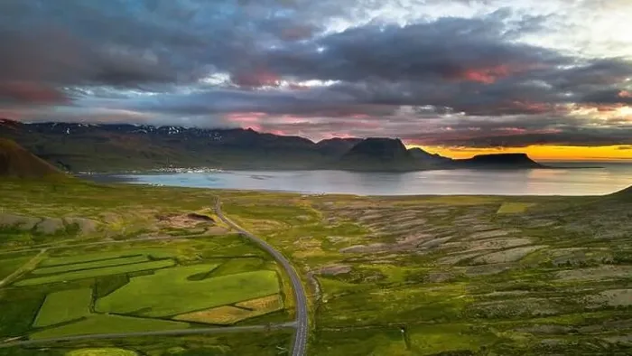 Framed Print : Grundarfjordur, Iceland, Drone Footage Framed Print : Grundarfjordur, Iceland, Drone Footage