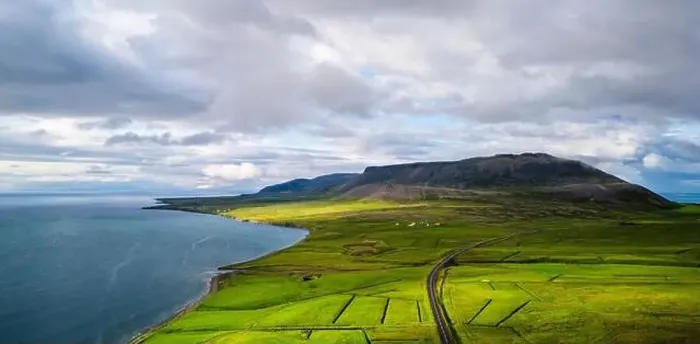 Framed Print : Grundarfjordur, Iceland, Drone Footage Framed Print : Grundarfjordur, Iceland, Drone Footage