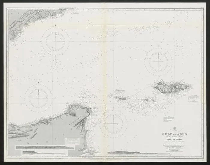 Framed Print : Gulf of Aden. Yemen Somalia Socotra. Admiralty nautical sea chart 1930 old map Framed Print : Gulf of Aden. Yemen Somalia Socotra. Admiralty nautical sea chart 1930 old map