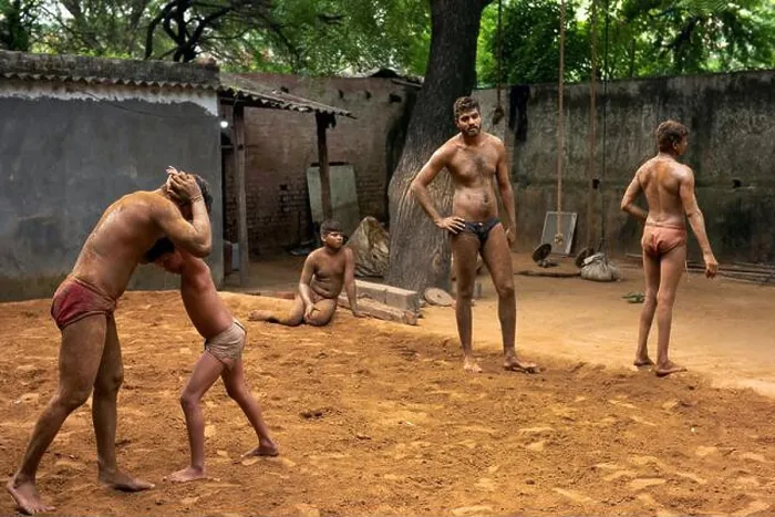 Framed Print : Guru Jasram Akhada, Kushti wrestling training gym, Delhi Framed Print : Guru Jasram Akhada, Kushti wrestling training gym, Delhi