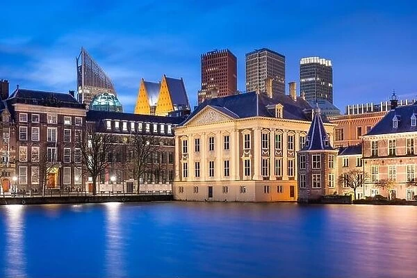The Hague, Netherlands cityscape