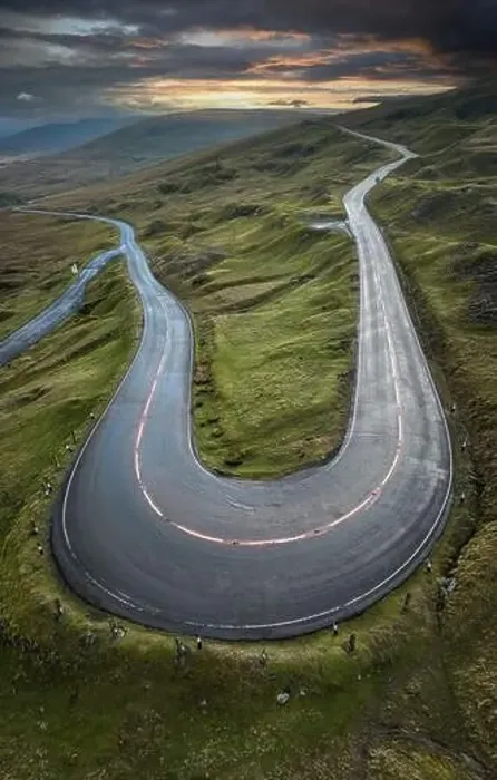 Framed Print : The hairpin bend on the A4069 known as Cuckoo Bend on the Black Mountain Pass in South Wales UK often used in a popular Framed Print : The hairpin bend on the A4069 known as Cuckoo Bend on the Black Mountain Pass in South Wales UK often used in a popular