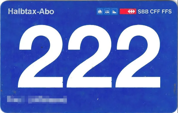 Framed Print : The Halbtax Abo is a Swiss public transport discount card Framed Print : The Halbtax Abo is a Swiss public transport discount card