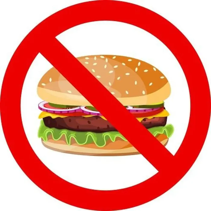 Framed Print : No hamburger allowed sign Framed Print : No hamburger allowed sign