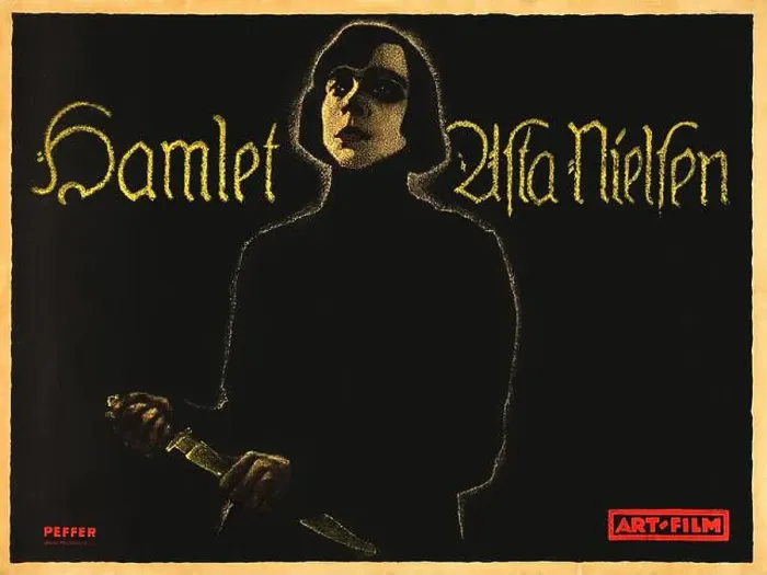 Framed Print : Hamlet; Asta Nielsen Framed Print : Hamlet; Asta Nielsen