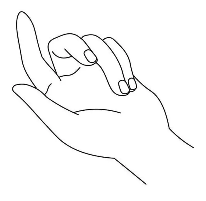 Framed Print : Hand gesture or sign, nonverbal communication Framed Print : Hand gesture or sign, nonverbal communication