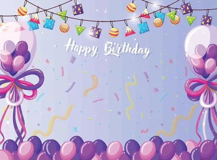 Framed Print : Happy birthday card template illustration Framed Print : Happy birthday card template illustration