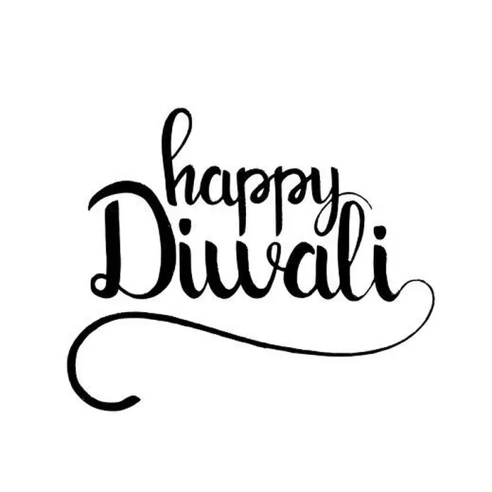 Framed Print : Happy Diwali lettering. Modern vector hand drawn calligraphy isolated on white background for your greeting card design Framed Print : Happy Diwali lettering. Modern vector hand drawn calligraphy isolated on white background for your greeting card design