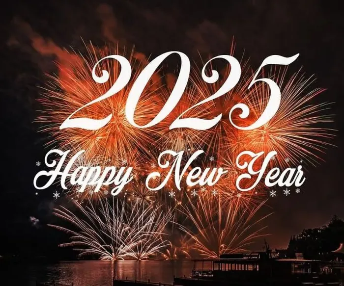Framed Print : Happy new year 2025 with fireworks background. Celebration New Year 2025 Framed Print : Happy new year 2025 with fireworks background. Celebration New Year 2025