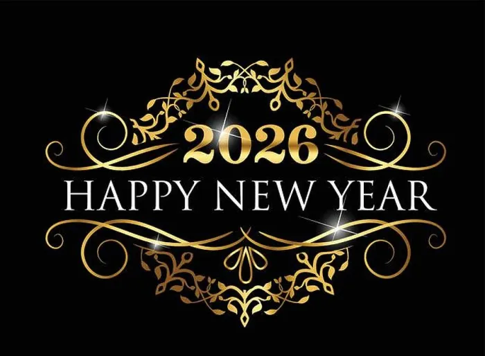 Framed Print : Happy new year 2026, New year greeting Framed Print : Happy new year 2026, New year greeting