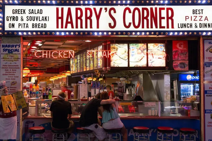 Framed Print : Harry's Corner, Wildwood, New Jersey, USA Framed Print : Harry's Corner, Wildwood, New Jersey, USA
