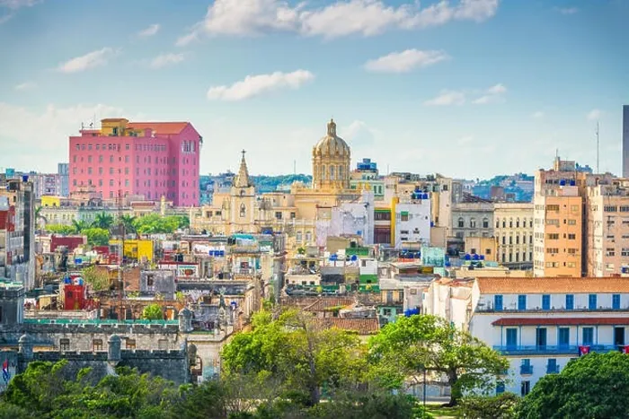 Framed Print : Havana, Cuba downtown skyline Framed Print : Havana, Cuba downtown skyline