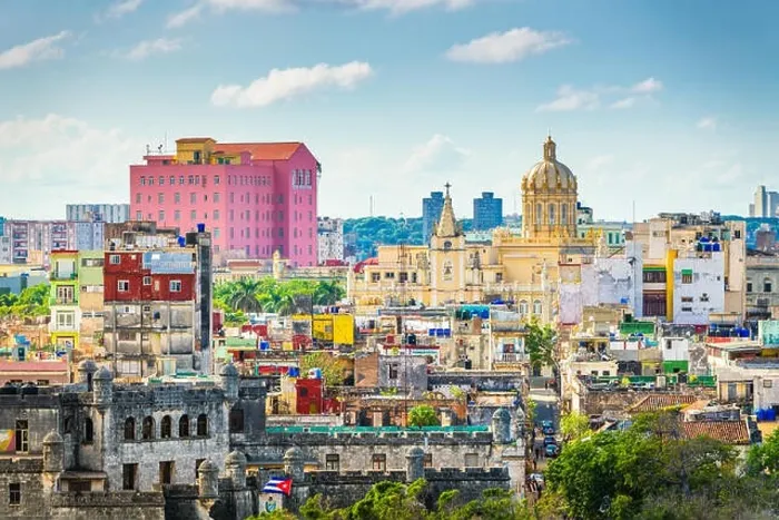 Framed Print : Havana, Cuba downtown skyline Framed Print : Havana, Cuba downtown skyline