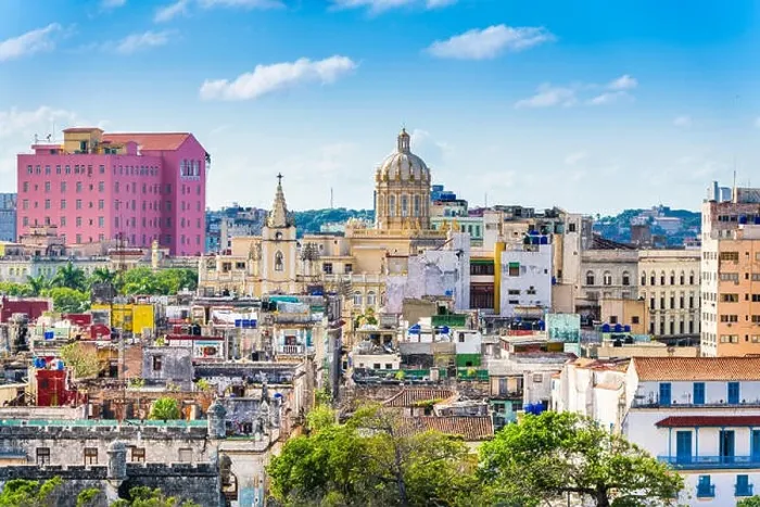 Framed Print : Havana, Cuba downtown skyline Framed Print : Havana, Cuba downtown skyline