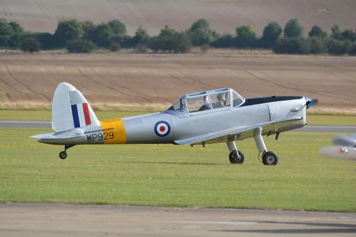 Framed Print : De Havilland Chipmunk training airplane taking off at IWM Duxford 2017 Framed Print : De Havilland Chipmunk training airplane taking off at IWM Duxford 2017